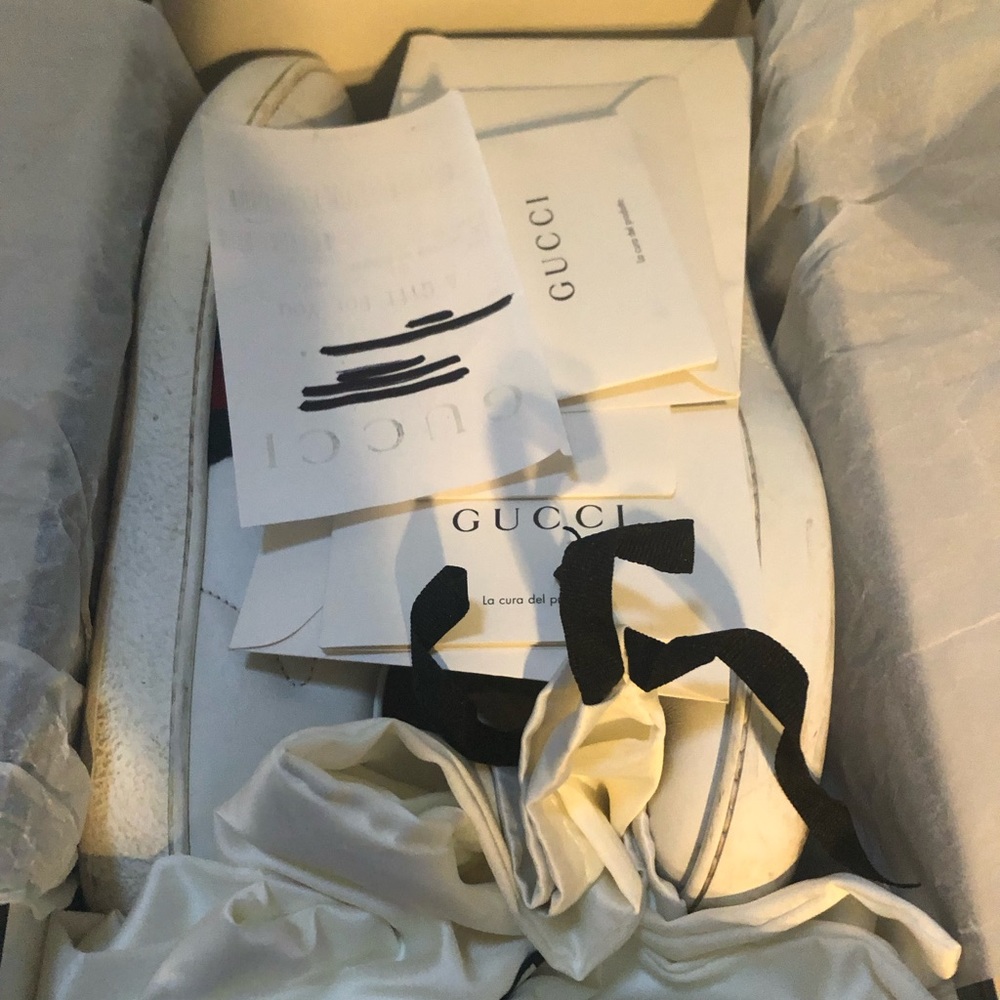 100% authentic used Gucci ace sneakers - Picture 4 of 6